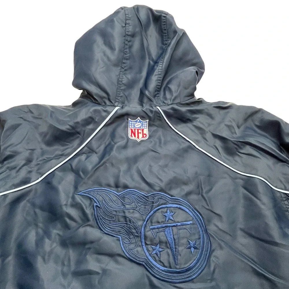 Vtg Adidas Tennessee Titans Nylon Jacket Korea Rare Team Play Football Y2K 18/20
